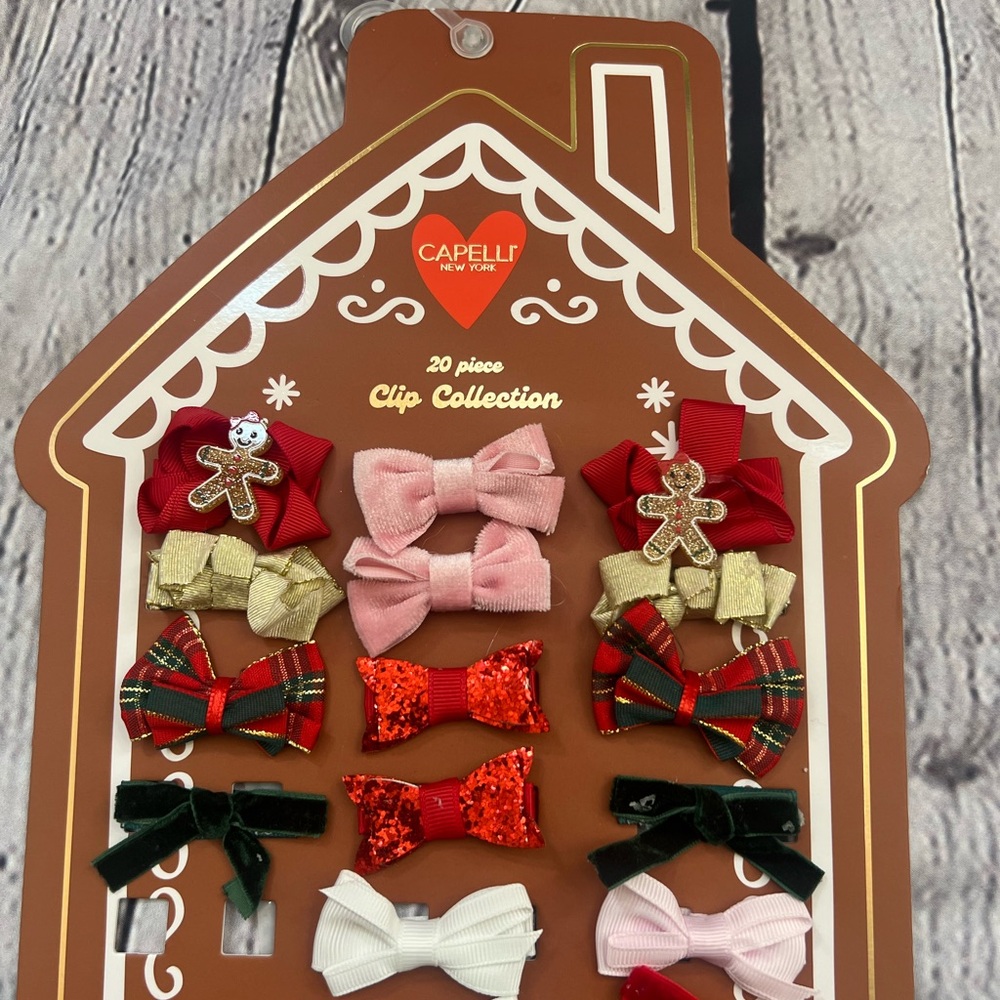 NEW HAIR BOWS 20 PIECE SET - Picture 2 of 4